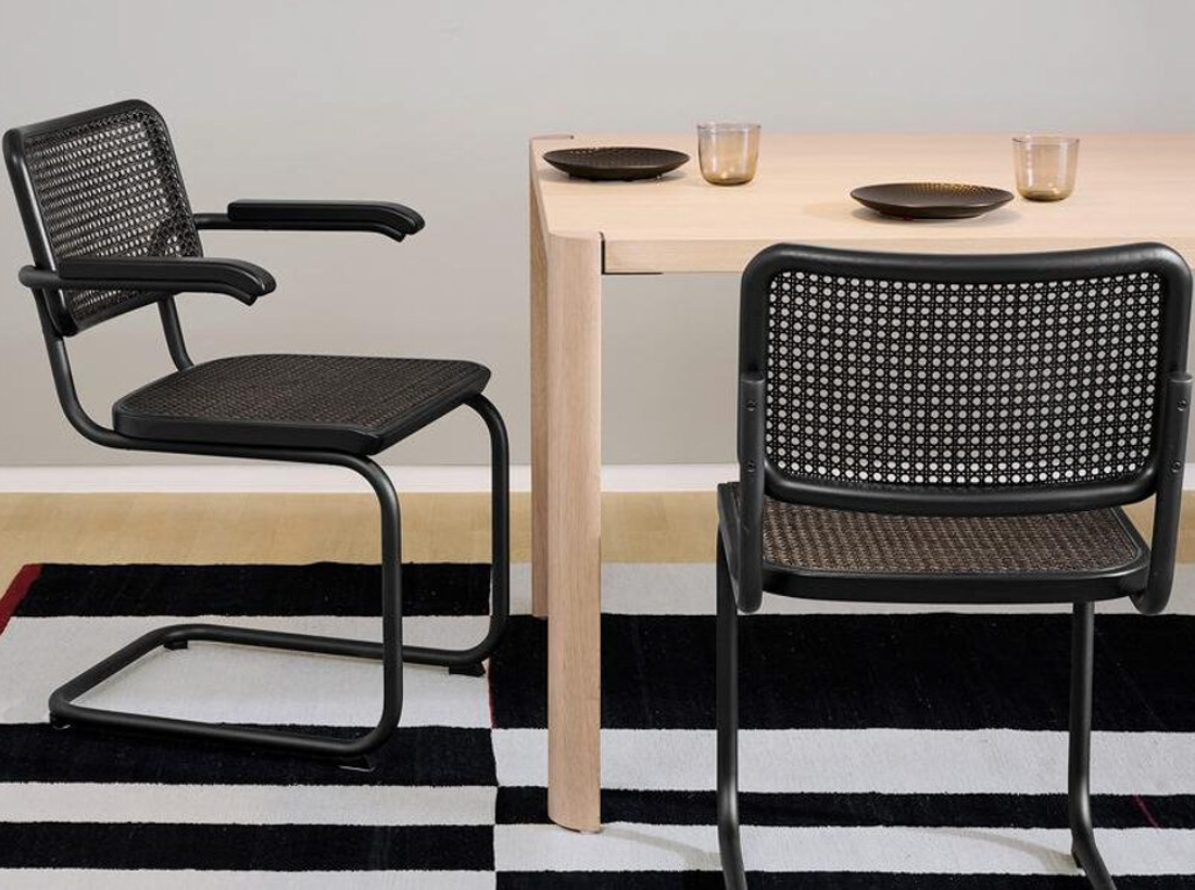 HUG Aktuelles Aktuell Thonet Stuhl S 32 S64 Dark Melange