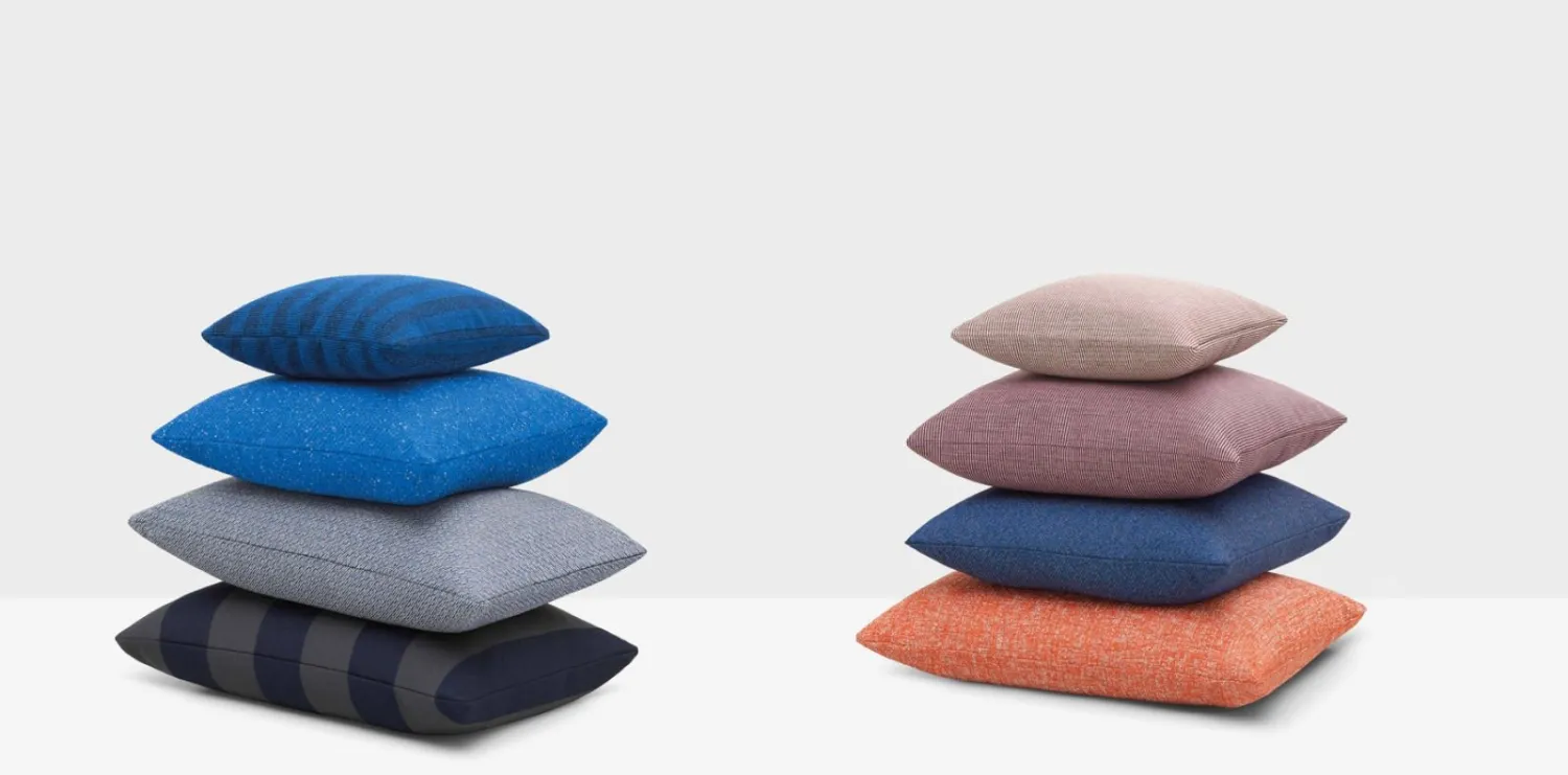 HUG Sortiment Frontbild Bezugstoffe Kvadrat Raf Simons